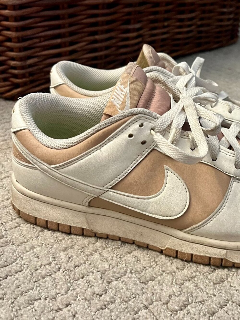 Nike Dunk Low - Beige Women's Size 10